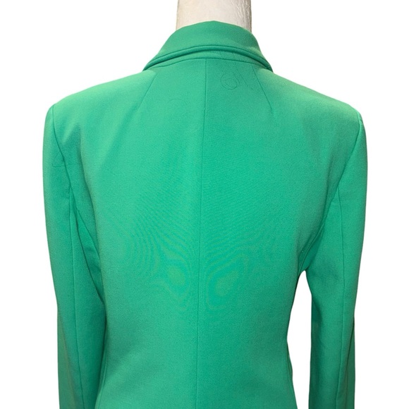 J. Crew Regent Green 4 Season Stretch Ponte Knit Blazer - 6 - Picture 8 of 13